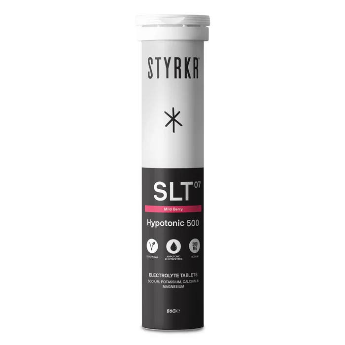 STYRKR SLT07 Hydration Electrolytes Tablets Mild Berry 500mg