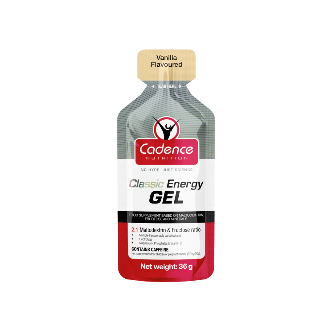 Cadence Nutrition Classic Energy Gel Vanilla