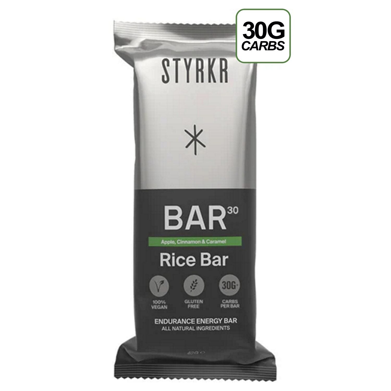 STYRKR BAR30 Apple Cinnamon & Caramel Energy Bar