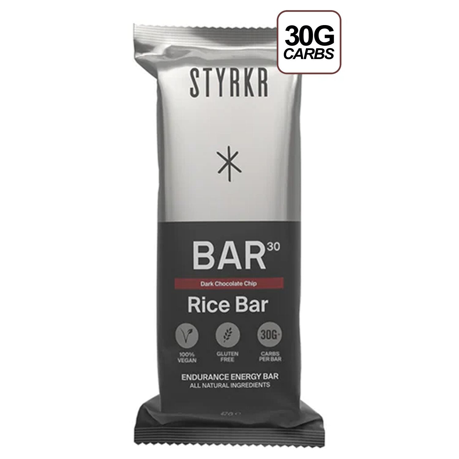 STYRKR BAR30 Dark Chocolate Chip Energy Bar