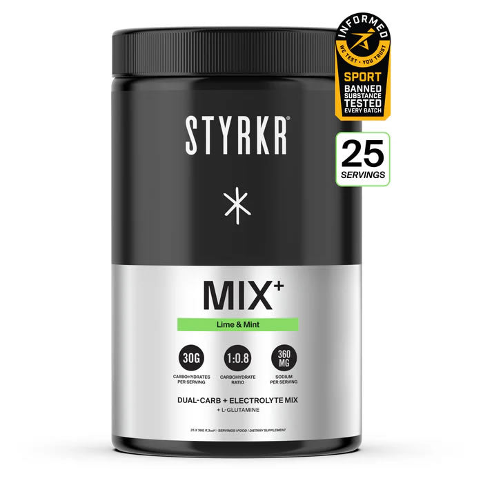 STYRKR MIX+ Lime Mint Dual-Carb Electrolyte Mix 925g