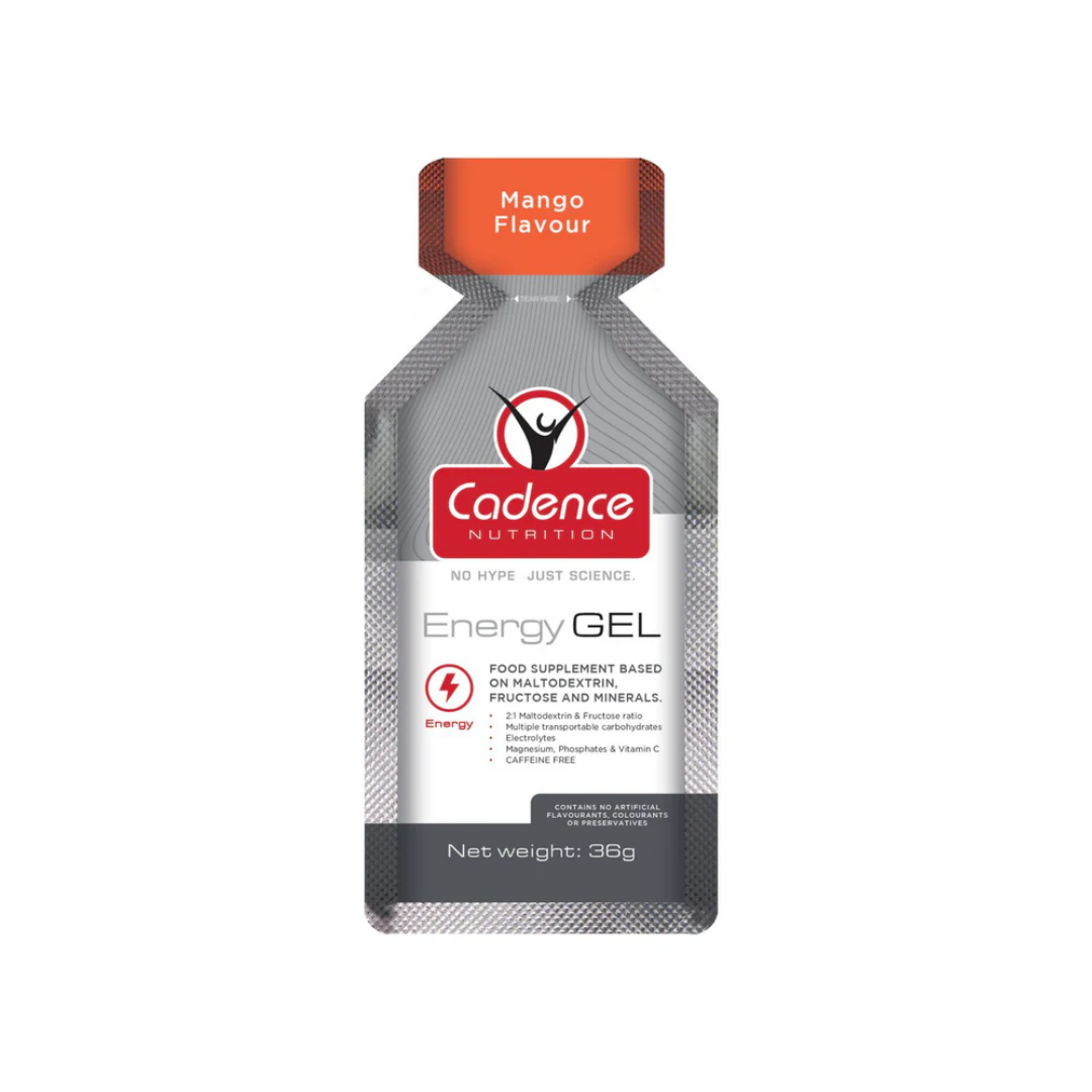 Cadence Nutrition Classic Energy Gel Mango